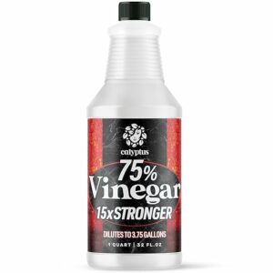 32 fl oz bottle of 75% vinegar solution